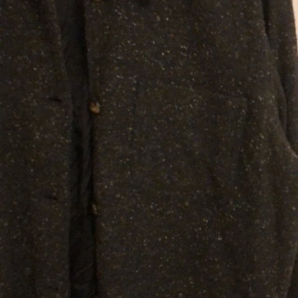 Liz Claiborne Wool Blend Tweed Button-Down Jacket - Picture 4 of 7